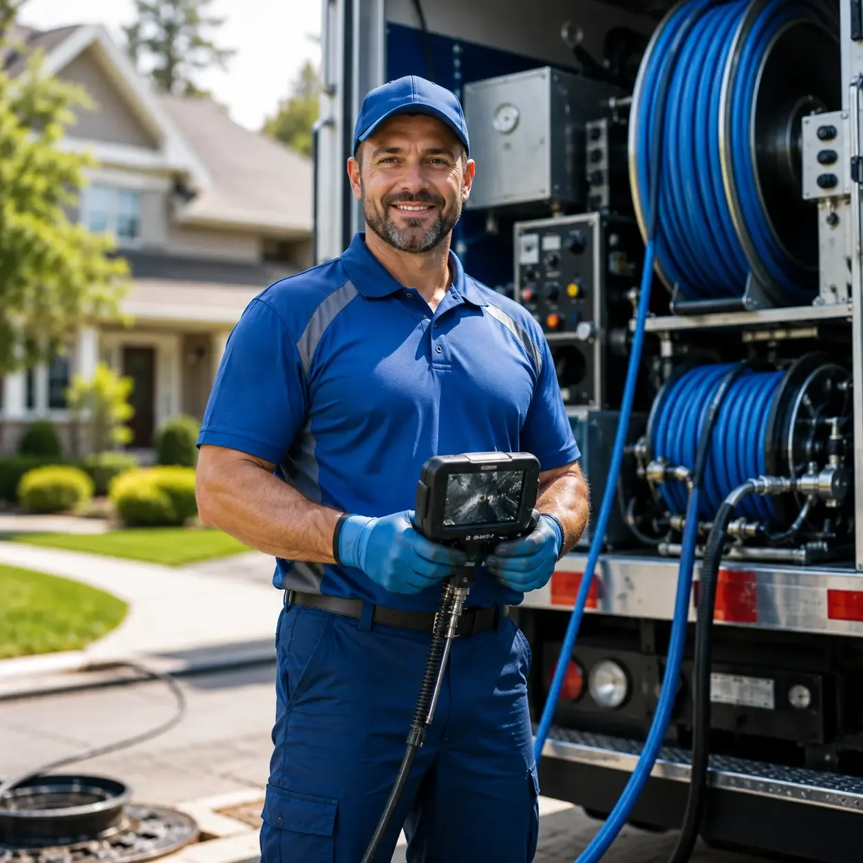 Local outdoor drain cleaning specialists in Adair, IL